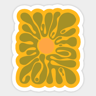 Abstract Sun 002 Sticker